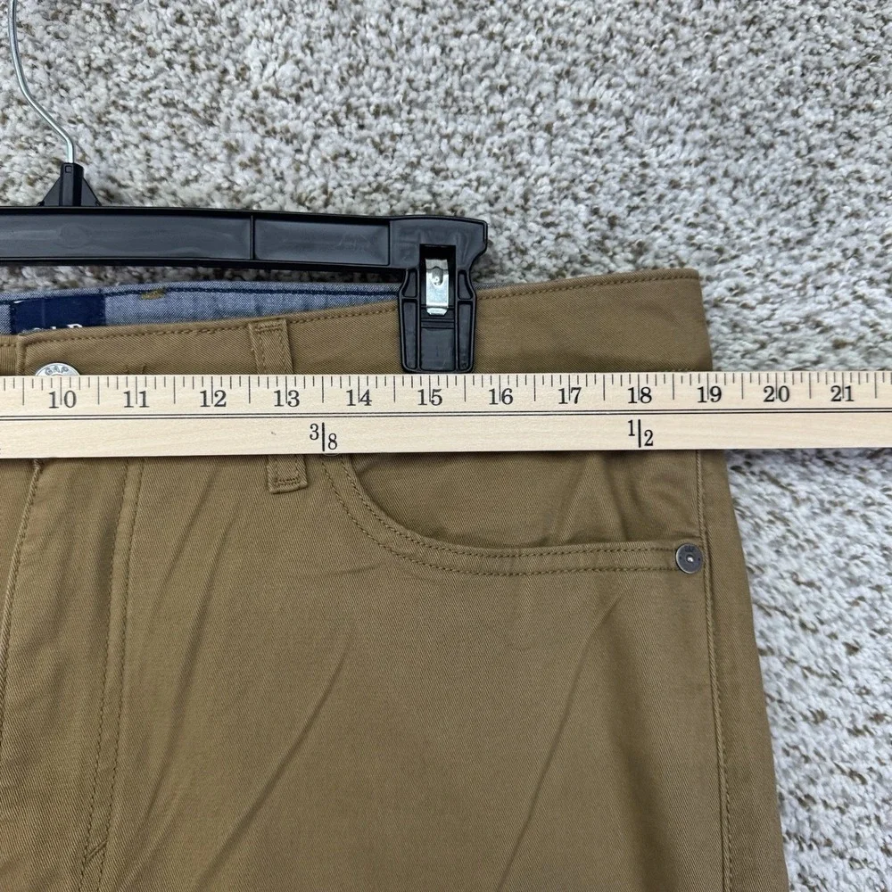 NEW Gap 5 Pocket Pants Men's Size 36x32 Maple Sugar Brown Slim Fit Classic Style